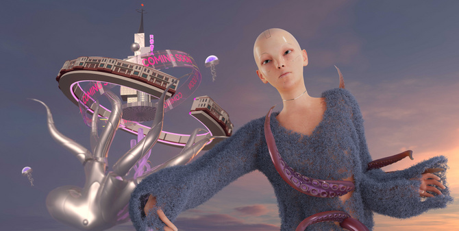 Cao Fei. Meta-mentary