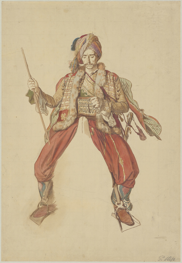 Peter von Hess, Reiter, 1833/1835