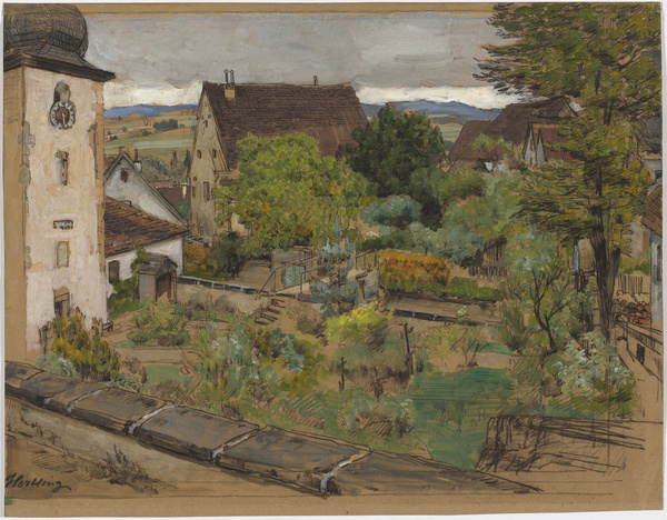 Wilhelm Jakob Hertling, Fränkisches Städtchen