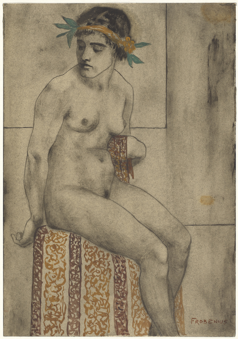 Hermann Frobenius, Weibliche Aktfigur