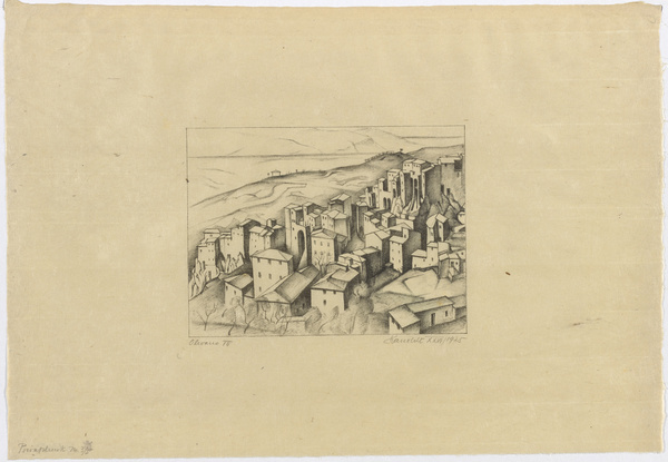 Alexander Kanoldt, Olevano VII, 1924