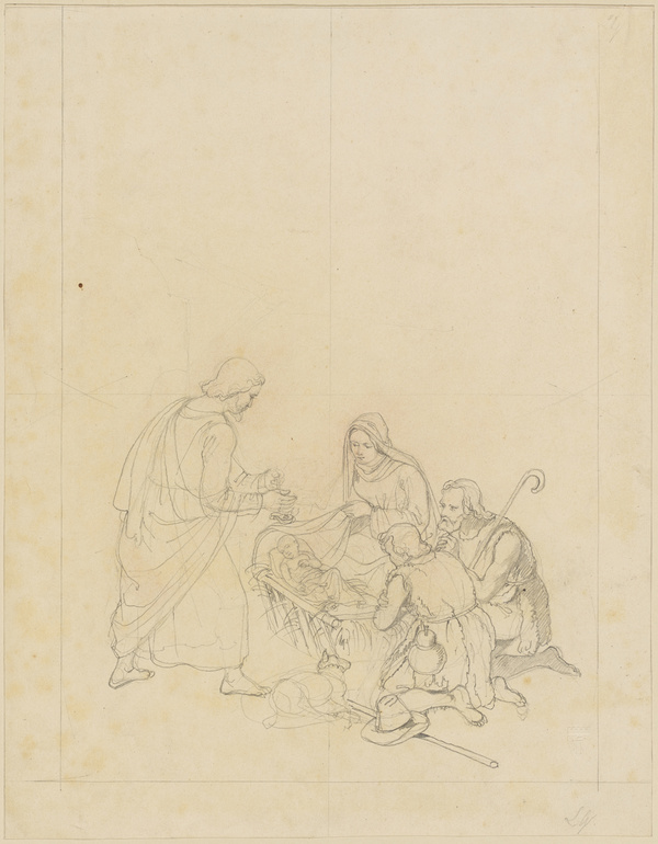 Lorenz Quaglio, Anbetung der Hirten