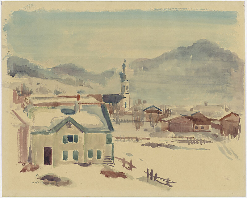 H. Holland, Reit im Winkl, 1929