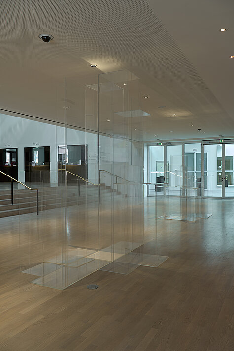 Ausstellungsansicht, Franz Wanner. Eingestellte Gegenwarten, Städtische Galerie im Lenbachhaus und Kunstbau München 2026. Foto: Ernst Jank © Franz Wanner