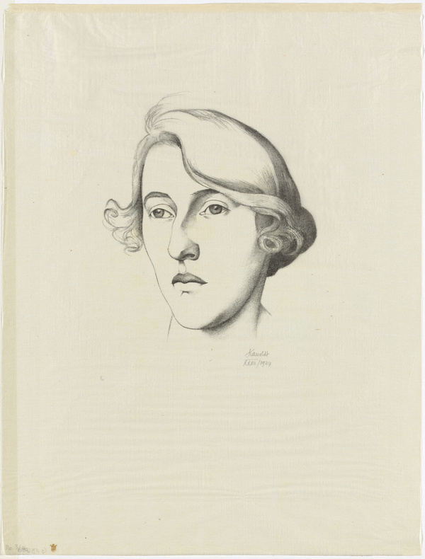 Alexander Kanoldt, Frauenporträt, 1927
