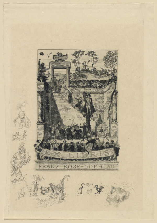 Albert Welti, Ex Libris Franz Rose-Doehlau