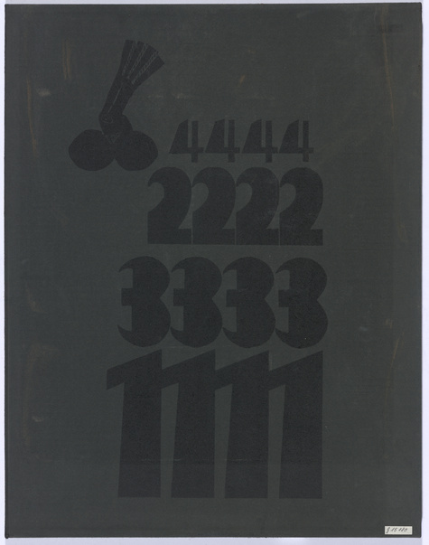 Joachim Knorpp, Figuren und Zahlen, Mappe mit 11 Holzschnitten