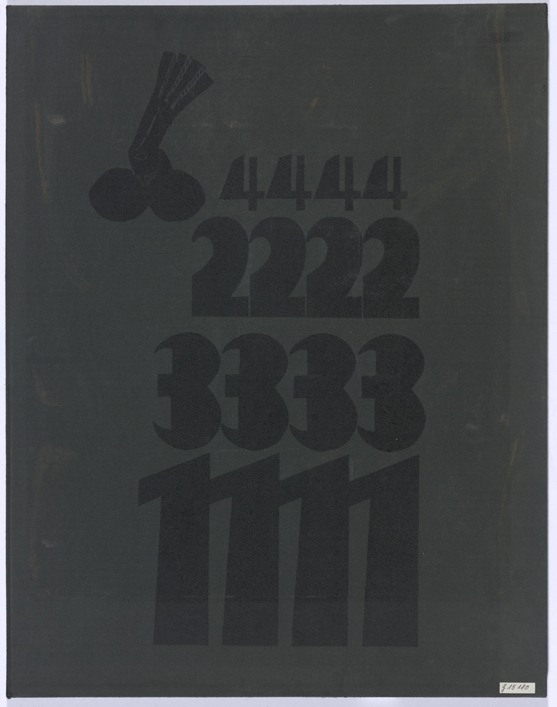 Joachim Knorpp, Figuren und Zahlen, Mappe mit 11 Holzschnitten