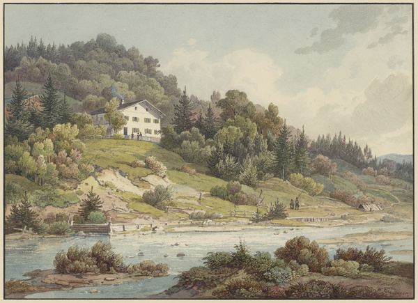 Wilhelm Scheuchzer, Das Fischerhaus im Mangfalltal