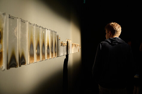 Ausstellungsansicht, Franz Wanner. Eingestellte Gegenwarten, Städtische Galerie im Lenbachhaus und Kunstbau München 2026. Foto: Ernst Jank © Franz Wanner