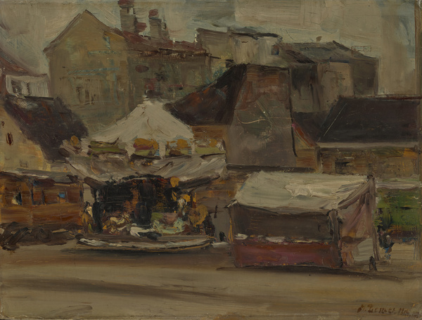 Max Zettler, Markt (Auer Dult)