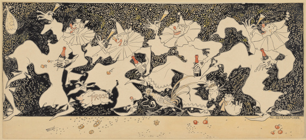 Edwin Scharff, Träume, Cyklus in 9 Radierungen