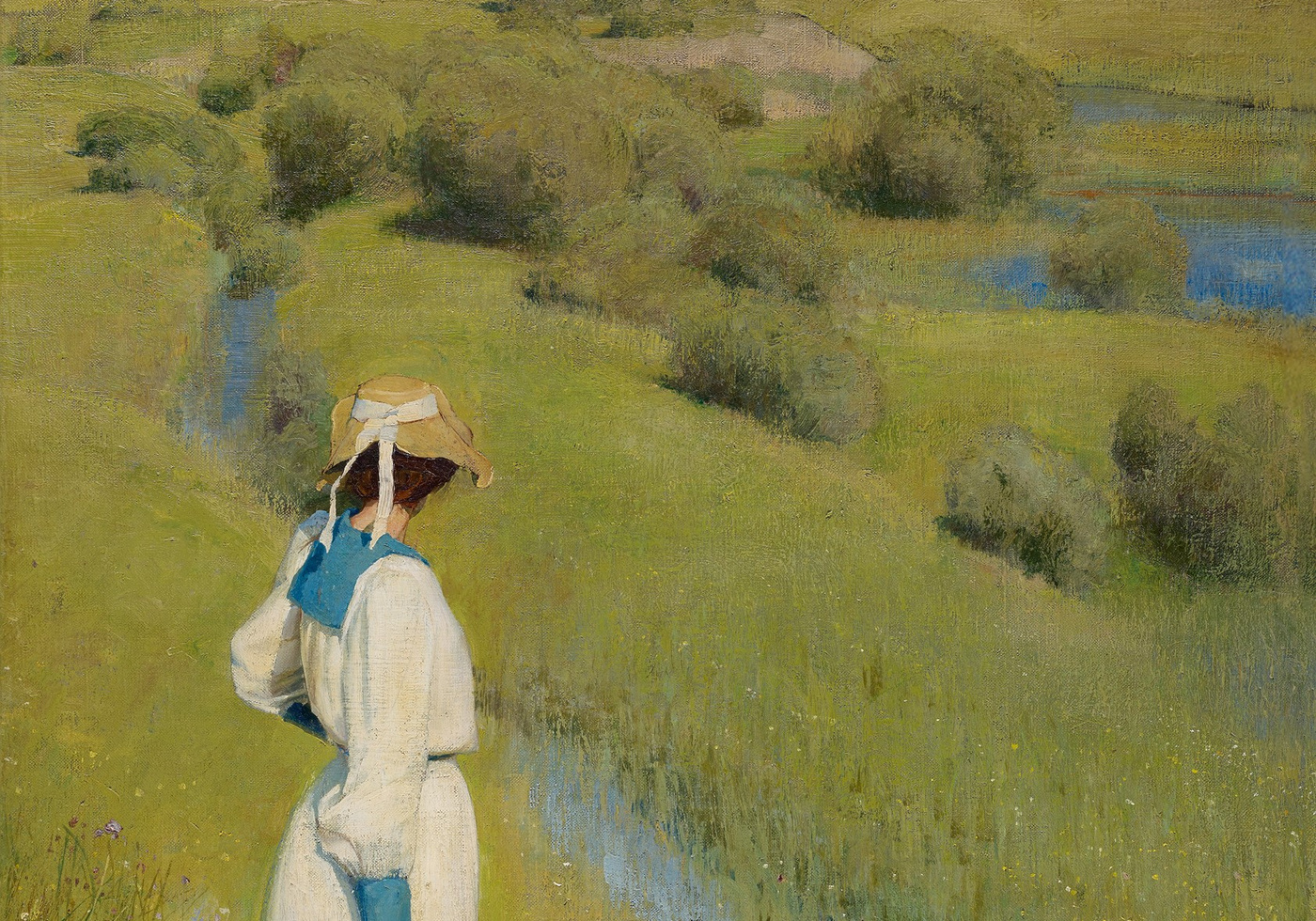 Richard Riemerschmid, In freier Natur, 1895, Lenbachhaus © VG Bild-Kunst, Bonn 2025. Foto: Lenbachhaus