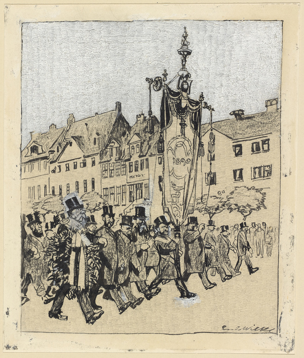 Rudolf Wilke, Veteranenbegräbnis