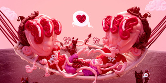 Videoinstallation im Rahmen von Various Others