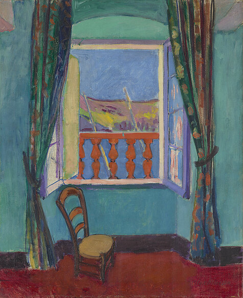 Olga Meerson, View from the Window, 1911, Lenbachhaus Munich, donation of Heinz Pringsheim, Photo: Lenbachhaus