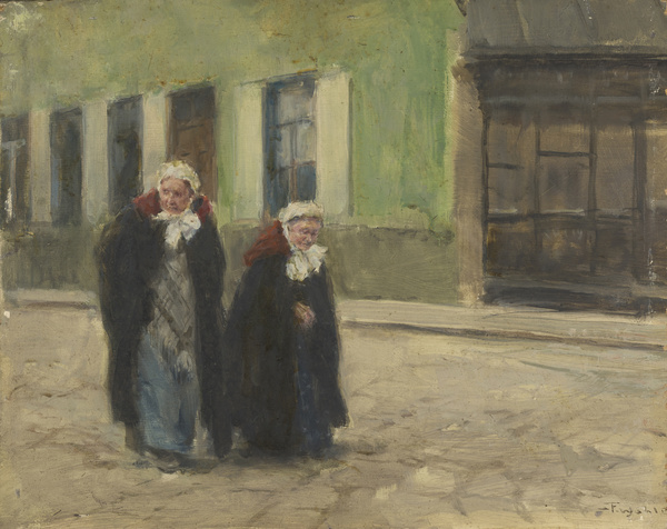 Friedrich Wahle, Frauen auf dem Heimwege