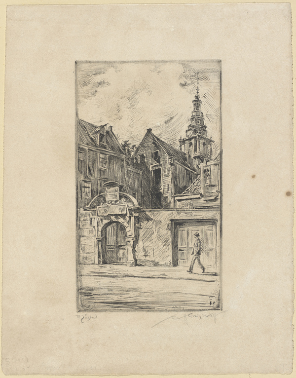 Heinrich Wolff, Straße in Amsterdam