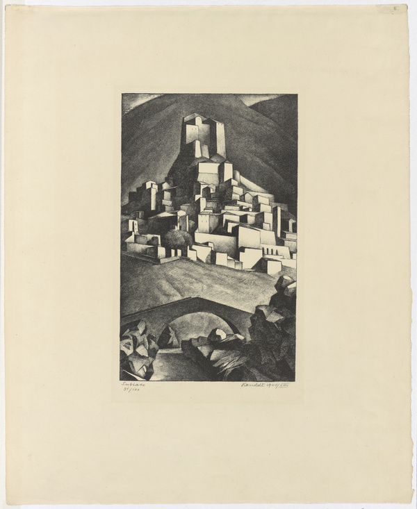 Alexander Kanoldt, Subiaco, 1924