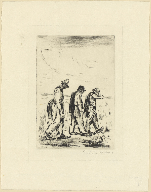 Erich Wilke, Illustration zu Knut Hamsun's Vagabondage