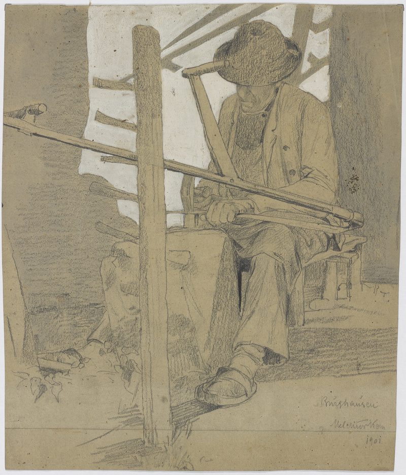 Melchior Kern, Bauer am Dengelstock, 1901