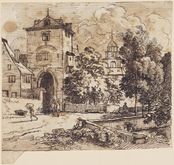 Ferdinand von Kobell, Vor dem Stadttor