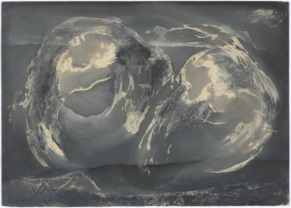 Fritz Winter, Zyklus Am Wehr, 6. Untertitel: Sonnen und Wasser im ewigen Kreislauf, 1936