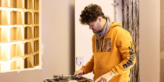 Workshop in der Musikbaustelle mit Marcel Ralle