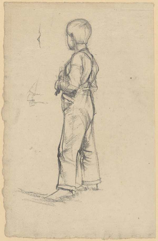 Peter von Halm, Stehender Bub