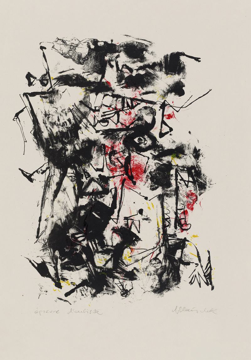 Hans Platschek, Abstrakte Komposition