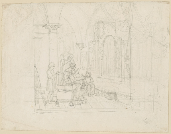 Lorenz Quaglio, Andacht