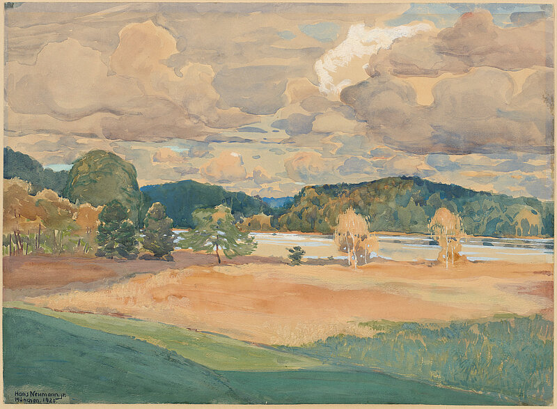 Hans Neumann, Oberbayerische Landschaft Hans Neumann, Oberbayerische Landschaft
