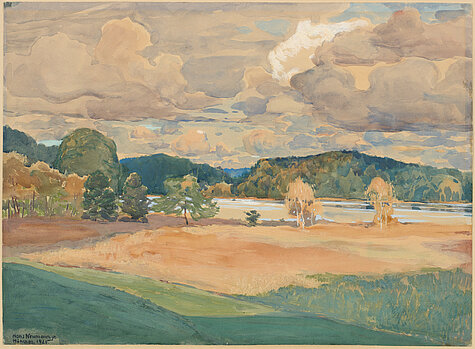 Hans Neumann, Oberbayerische Landschaft