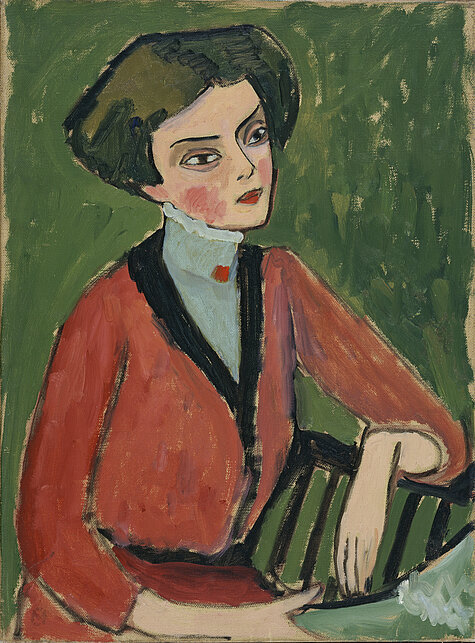 Gabriele Münter, Olga von Hartmann, c. 1910, Gabriele Münter- und Johannes Eichner-Stiftung, München, Photo: Lenbachhaus, © VG Bild-Kunst, Bonn 2026