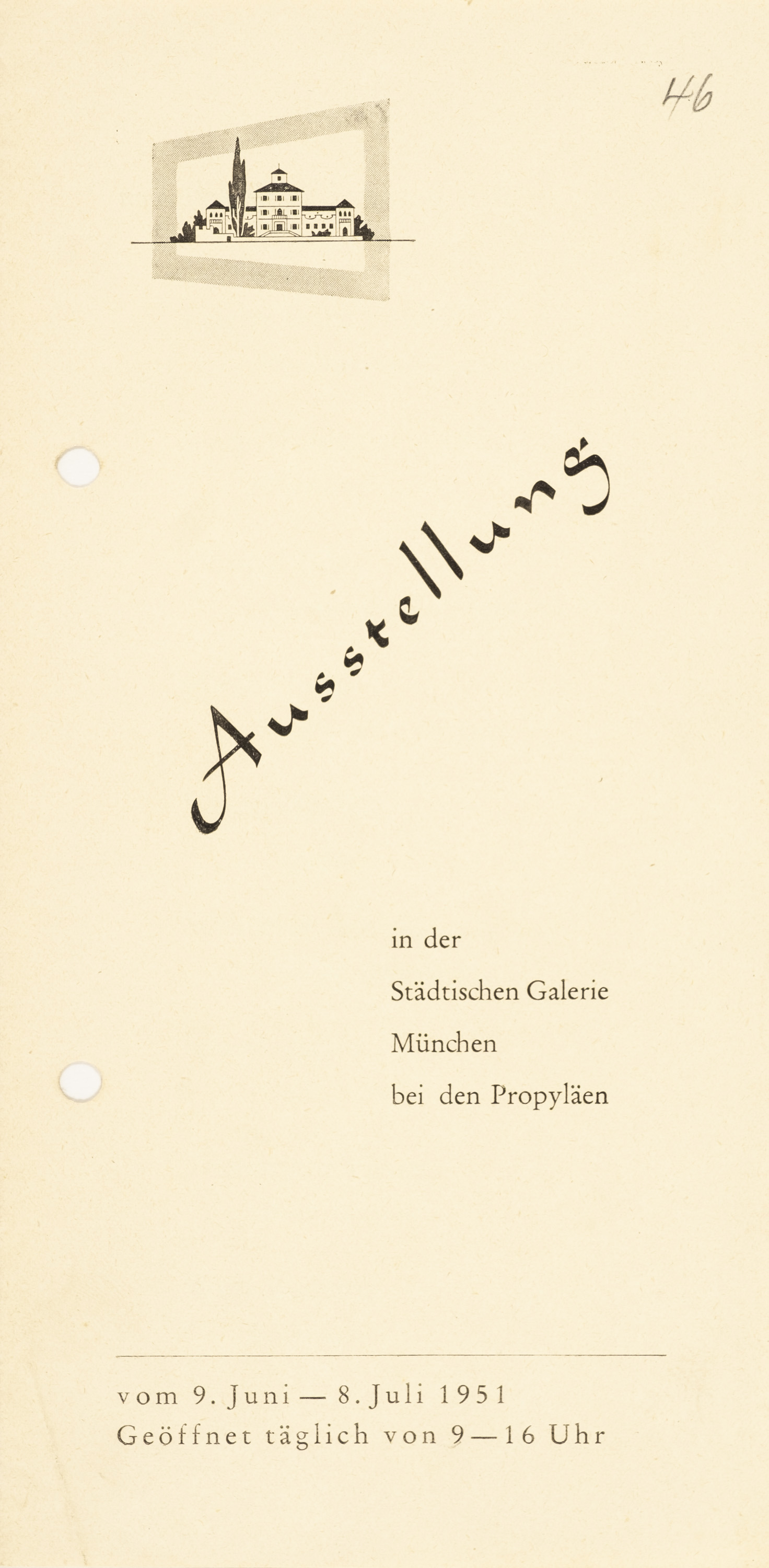 Richard Taglich Lenbachhaus - Kollektivausstellung