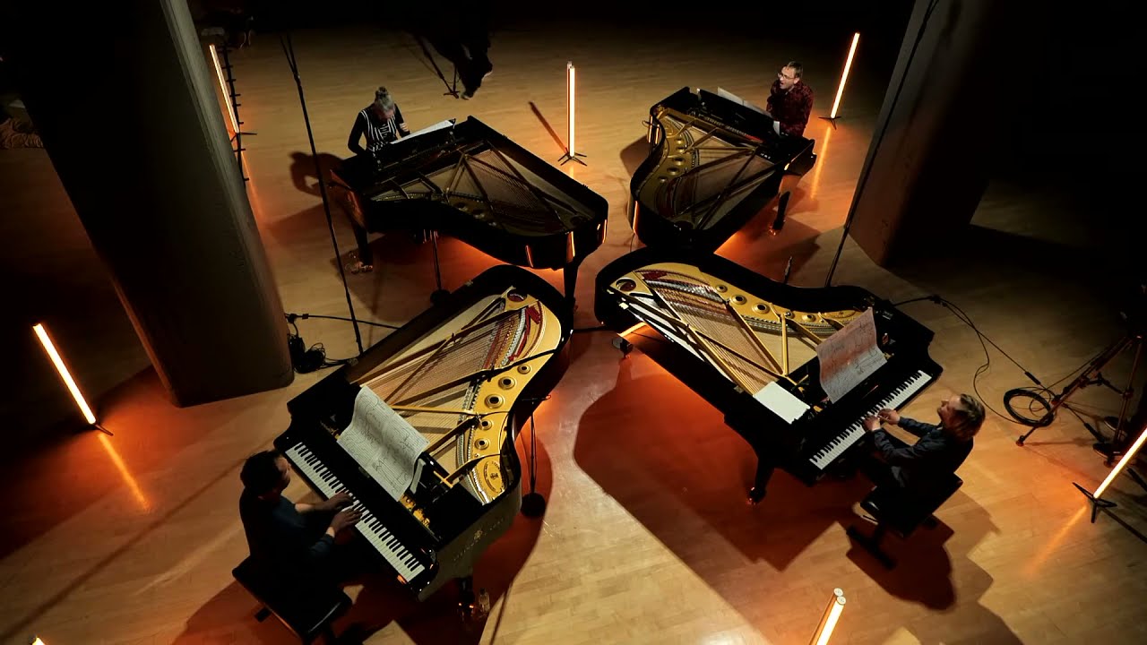 Livestream des Konzerts am 11. März, 20 Uhr: Julius Eastman. Minimal Music – Musik für vier Klaviere mit dem Kukuruz Quartett